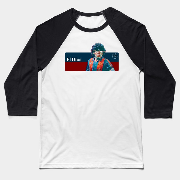 El Dios Baseball T-Shirt by MUVE